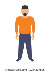 Man Young Man Silhouette Without Face Stock Illustration 1264239505 ...