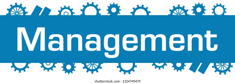 Management Concept Image Text Related Symbols Stock Illustration 