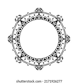 222,893 Mandala art black and white Images, Stock Photos & Vectors ...