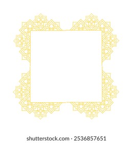 Mandala Wedding Frame Element Vector Design  - Powered by Shutterstock