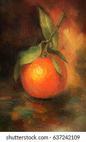 Mandarin, Oil Painting