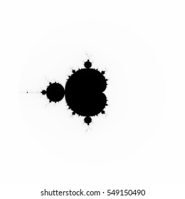 Mandelbrot Set Fractal Graphical Visualization.