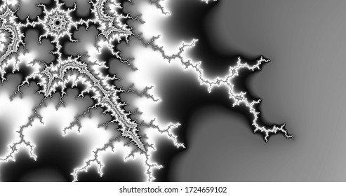 Mandelbrot Set Fractals With Soft Colors