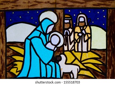 564 Jesus Manger Painting Images, Stock Photos & Vectors 