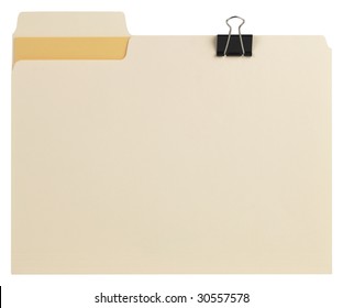 Manila File Folder With Path