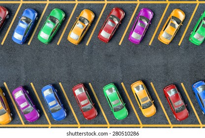 Many Cars Parked