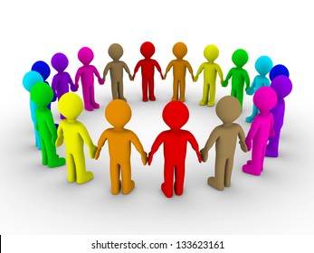 3,933 3d man different colors Images, Stock Photos & Vectors | Shutterstock