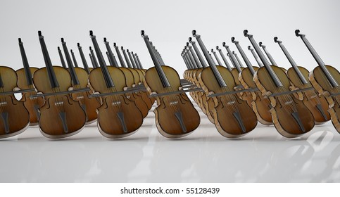 many violin