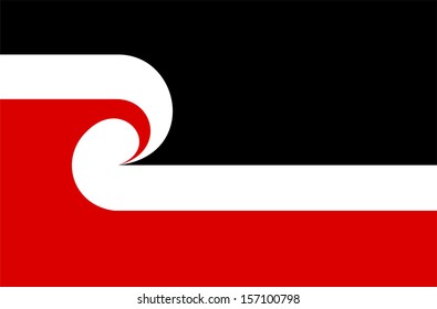 Maori People Republic Flag