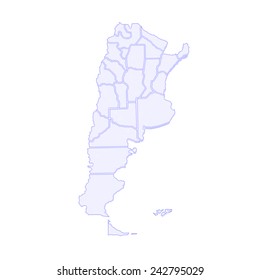 Map Argentina 3d Stock Illustration 242795029 | Shutterstock