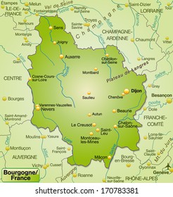 482 Bourgogne map Images, Stock Photos & Vectors | Shutterstock