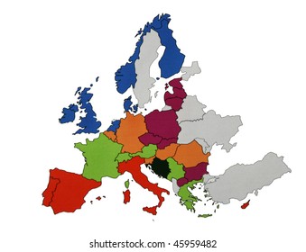 Map Of Central And Eastern Europe