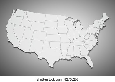 Show Me A Map Of The Continental United States Continental Us Map Images, Stock Photos & Vectors | Shutterstock