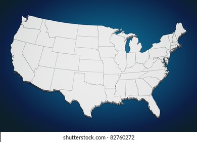 Show Me A Map Of The Continental United States Continental Us Map Images, Stock Photos & Vectors | Shutterstock