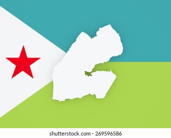 Map Djibouti 3d Stock Illustration 269596586 | Shutterstock