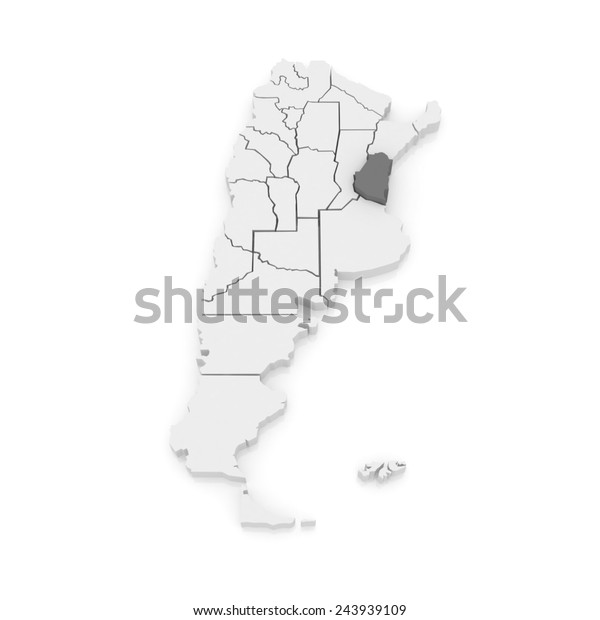 Entre Rios Argentina Map Map Entre Rios Argentina 3D Stock Illustration 243939109 | Shutterstock