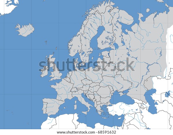 europe map with longitude and latitude lines Amhcryiogeciym europe map with longitude and latitude lines