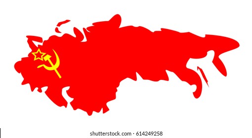 Former Soviet Union Map High Res Stock Images Shutterstock