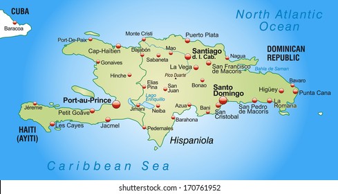Dominican Republic Map Images Stock Photos Vectors Shutterstock