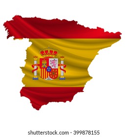 
? Spain?Flag Map Icon