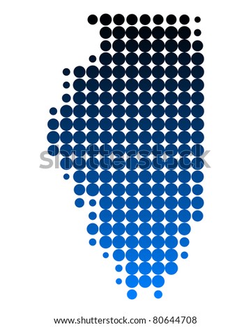 Map of Illinois