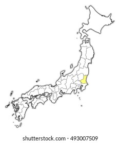 Map Japan Ibaraki Stock Illustration 493007509 | Shutterstock