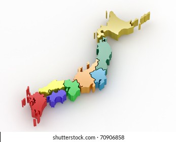 日本地図 立体 Images Stock Photos Vectors Shutterstock