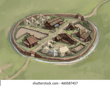 Viking House Images Stock Photos Vectors Shutterstock
