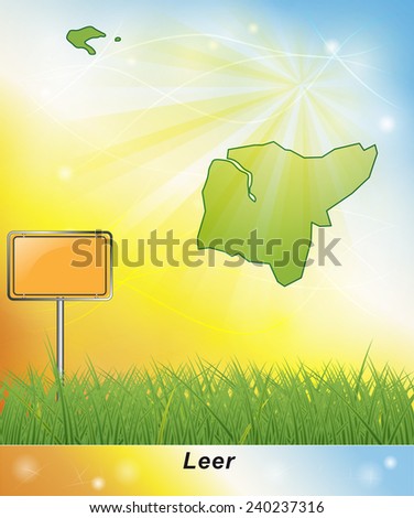 Map of Leer    