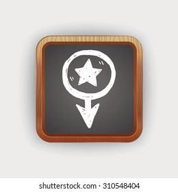map location doodle