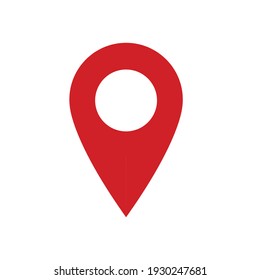 Map location marker pin symbol
