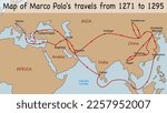 Map of Marco Polo