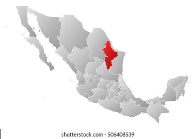 285 Map of nuevo leon Images, Stock Photos & Vectors | Shutterstock