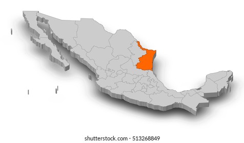 171 Tamaulipas mexico map Images, Stock Photos & Vectors | Shutterstock