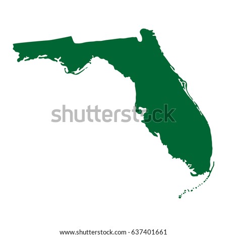 map of the U.S. state of Florida 
