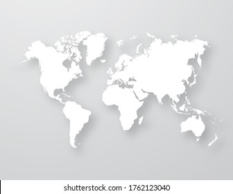 Map World Design Infographic Technology Background Stock Vector ...