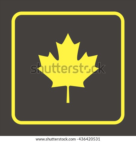 Maple Leaf - Symbol of Canada.