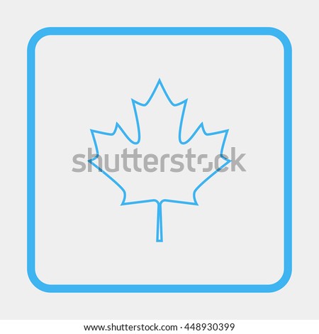 Maple Leaf - Symbol of Canada.