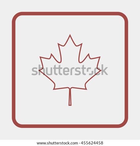 Maple Leaf - Symbol of Canada.