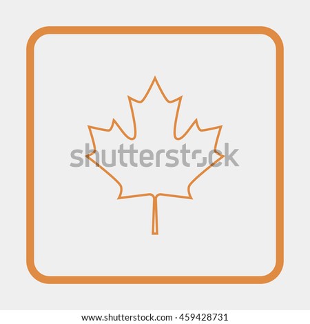 Maple Leaf - Symbol of Canada.