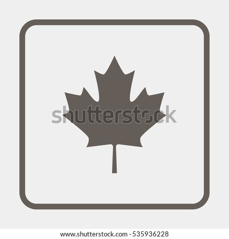 Maple Leaf - Symbol of Canada.