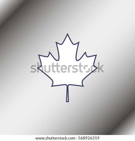 Maple Leaf - Symbol of Canada.