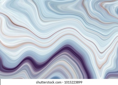 Marble Ink Colorful. Blue Marble Pattern Texture Abstract Background. Can Be Used For Background Or Wallpaper