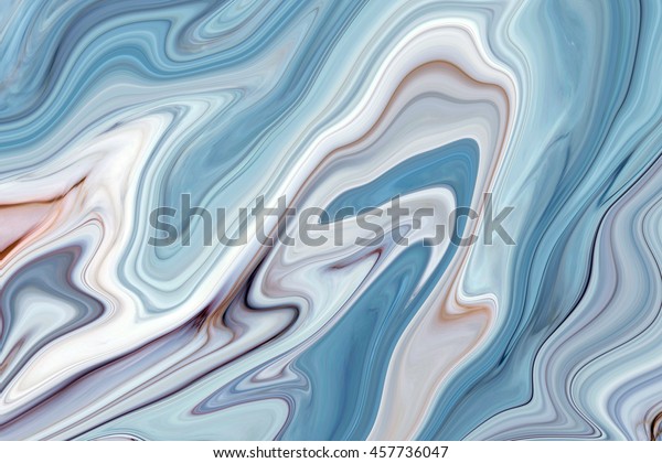 大理石のインクのカラフル 青の大理石のパターンテクスチャ抽象的背景 背景や壁紙に使用できる のイラスト素材
