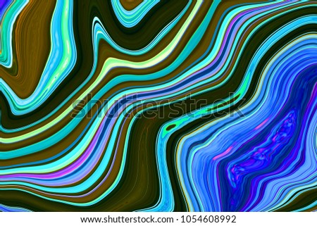 Marble ink colorful. multicolored marble pattern texture abstract background. can be used for background or wallpaper