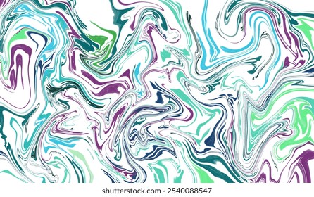 Marble ink texture images background. Marbling technique fluid dye texture for your design, postcard, banner, flyer, textile, business card. Trendy marble liquid background template. blue purple green - Powered by Shutterstock