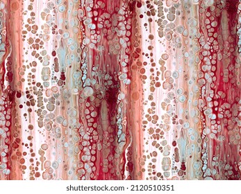 Marble pattern seamless repeat for wallpaper print textile print digital print 
This dynamic seamless pattern captures fluid abstract cells in vibrant pink magenta teal blue turquoise navy and white tones with swirling organic shapes and glossy highlights creating a luxurious liquid marble effect full of movement depth and contemporary appeal. The design masterfully blends bold color flows with subtle glossy reflections producing visual energy texture and modern sophistication while evoking the natural beauty of polished stone surfaces. Perfect for digital textile printing on women's fashion garments including dresses blouses skirts scarves jackets or premium home decor items such as curtains upholstery fabric bed linens duvet covers throw pillows rugs and wallpaper. The striking color palette featuring pink magenta teal blue turquoise navy white and soft gray evokes an energetic modern mood combining abstract fluid art with trendy marble trends. Ideal for all season collections or stylish interior spaces desiring a bold focal point this allover repeat pattern tiles flawlessly for smooth coverage on large surfaces. Generous negative space within swirling forms along with gentle glossy overlays avoids overcrowding allowing the vibrant cells to flow dramatically across the design. Intricate fluid details and reflective highlights make it suitable for stationery gift wrap phone cases wall stickers or packaging design. This creative artwork merges organic liquid shapes with glossy marble textures providing versatility for elegant bedroom styling living room accents or fashion accessories where a vibrant artistic and luxurious aesthetic remains highly desired. Every component integrates naturally into the repeat guaranteeing professional quality results across digital or traditional printing methods.