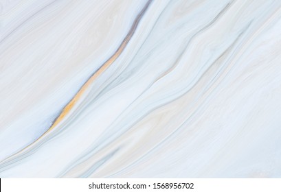 Marble Rock Texture Blue Ink Pattern Liquid Swirl Paint White Dark Illustration Background For Do Ceramic Counter Tile Silver Gray That Is Abstract Waves For Skin Wall Luxurious Art Ideas Concept.