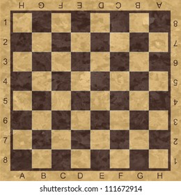 Marble stone chess board. - Shutterstock ID 111672914