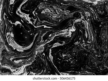 Marble texture. Abstract dark background for posters, cards, invitations, wallpapers websites and other projects. Modern art. Trendy design. Black and white colours.